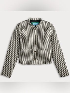 Draper James Houndstooth Jacket Size XXL NWT